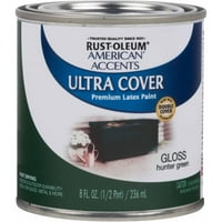 Американски акценти на Rust-Oleum Ultra Cover Gloss Hunter Green Green General Pert