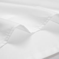 Уникатни поволни цени луксузна свиленкаста сатенска перница кутија бела 20 60