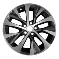 Преиспитано ОЕМ алуминиумско тркало, машински металик со среден јаглен, одговара на Lexus RX350