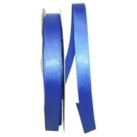 Reliant Ribbon Single Face Satin All Iim Iim Iim Iimame Royal Blue Polyester Ribbon, 3600 0,62