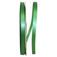 Reliant Ribbon Single Face Satin Сите прилика смарагд зелена полиестерска лента, 3600 0,37