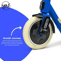 Yvolution Да Електричен скутер за возрасни LED дисплеј, дизајн со преклопување