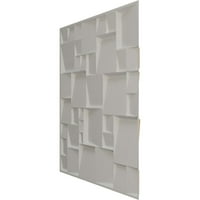 Ekena Millwork 5 8 W 5 8 H модерен квадратен ендурал декоративен 3Д wallиден панел, ултраковер сатен пушачки