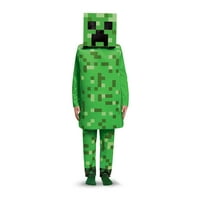 Маскирајте го Minecraft Boys Deluxe Creeper Halloween Costume