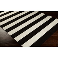 Уметнички ткајачи Бредли Црн модерен 2 '3' област килим