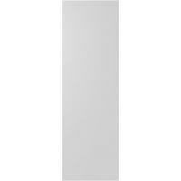 Ekena Millwork 15 W 39 H TRUE FIT PVC SINGE PALLE CHEVRON модерен стил фиксни ролетни за монтирање, без starвездени