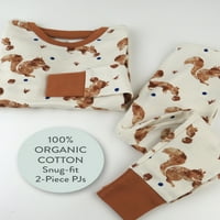 Искрена облека за бебиња, момче или девојче Пол Неутрален органски памук Памук, пижами