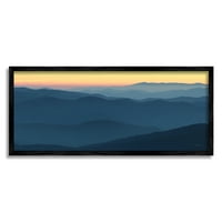 Pulleple Industries Панорамски хоризон зајдисонце изгрејсонце Сино планински опсег Фотографија Црна врамена
