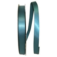 Reliant Ribbon Single Face Satin All Iimes Teal Polyester Ribbon, 3600 0,62