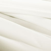 Уникатни поволни цени полиестерски разгалени 14 капки постелнини бели полни