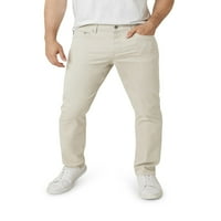 Chaps Машка машка 5 -џебна тетка, тенок права крајбрежна панталона за миење на крајбрежјето - Големини до