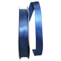 Reliant Ribbon Single Face Satin All Iimes Light Silvy Polyester Ribbon, 3600 0,87