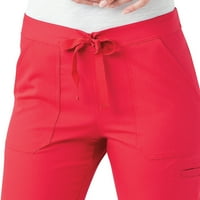 Urbaneенски женски крајна современа тенок тенок тенок фит дише избледени џебови за влечење Основно влечење