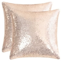 Уникатни поволни решенија за декоративни перници за фрлање покрива 16 x16 розово злато